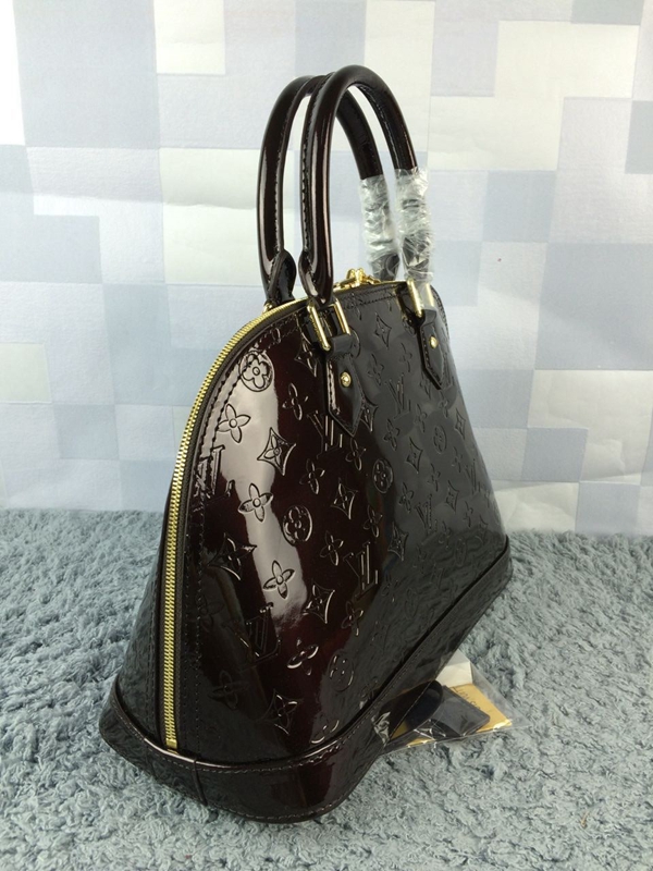 ルイヴィトンバッグ側面デザイン